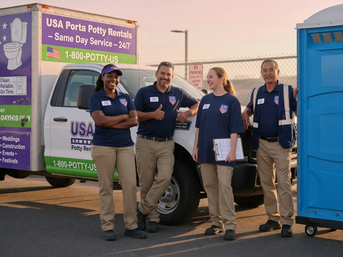 Porta Potty Rental company in Trinity, TX